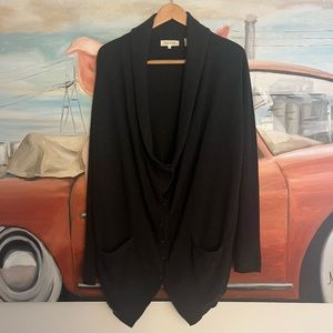 Inhabit Cashmere Drape Cardigan Size M